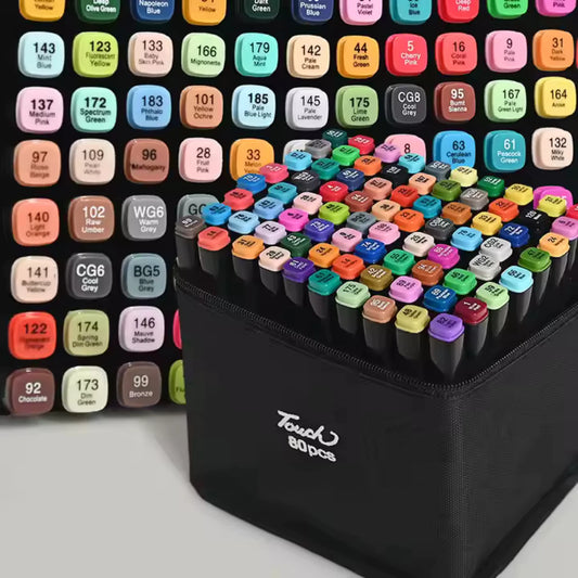 DibuGod - Marcadores Doble Punta Set 80